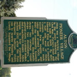 Kent County Michigan Historical Markers Alton Pioneer Village