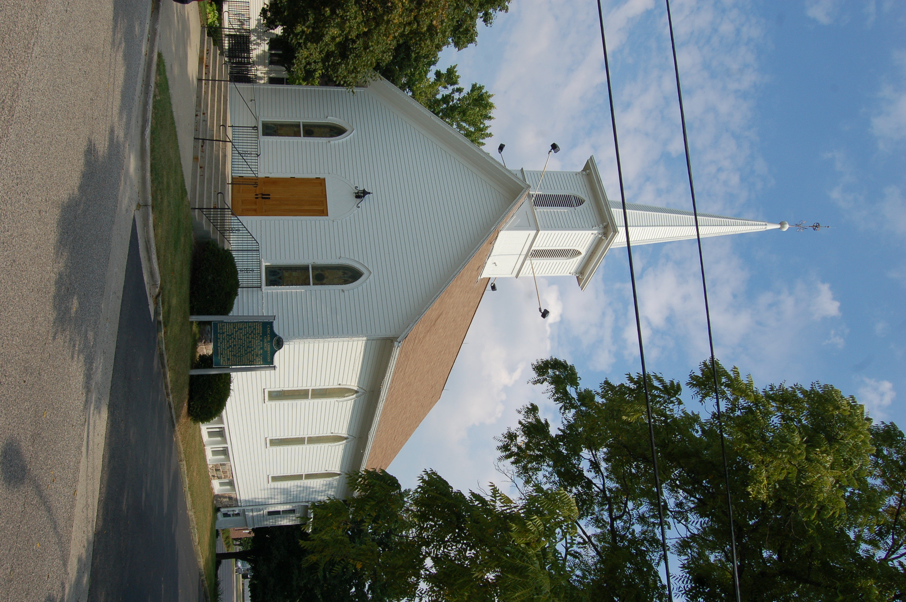 Michigan Historical Markers Kent County Cascade Christian Church