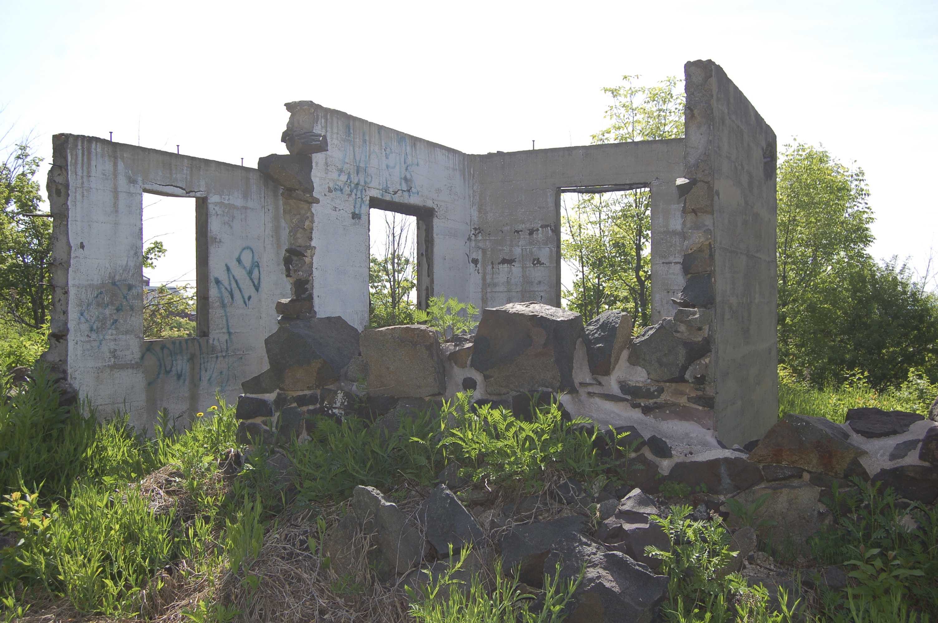 Quincy Dryhouse Ruins Keweenaw National Historic Park
