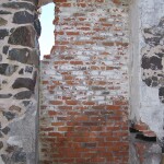 Quincy Dryhouse Ruins Window Bricks Keweenaw