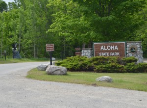 Aloha State Park Michigan DNR Campground