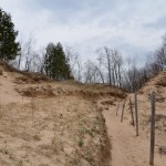 Arcadia Dunes Trail Through Dunes Michigan