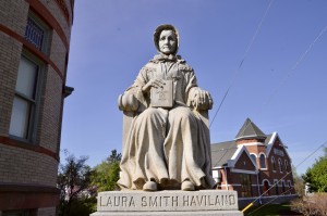 Laura Smith Haviland Statue Adrian Michigan Quaker