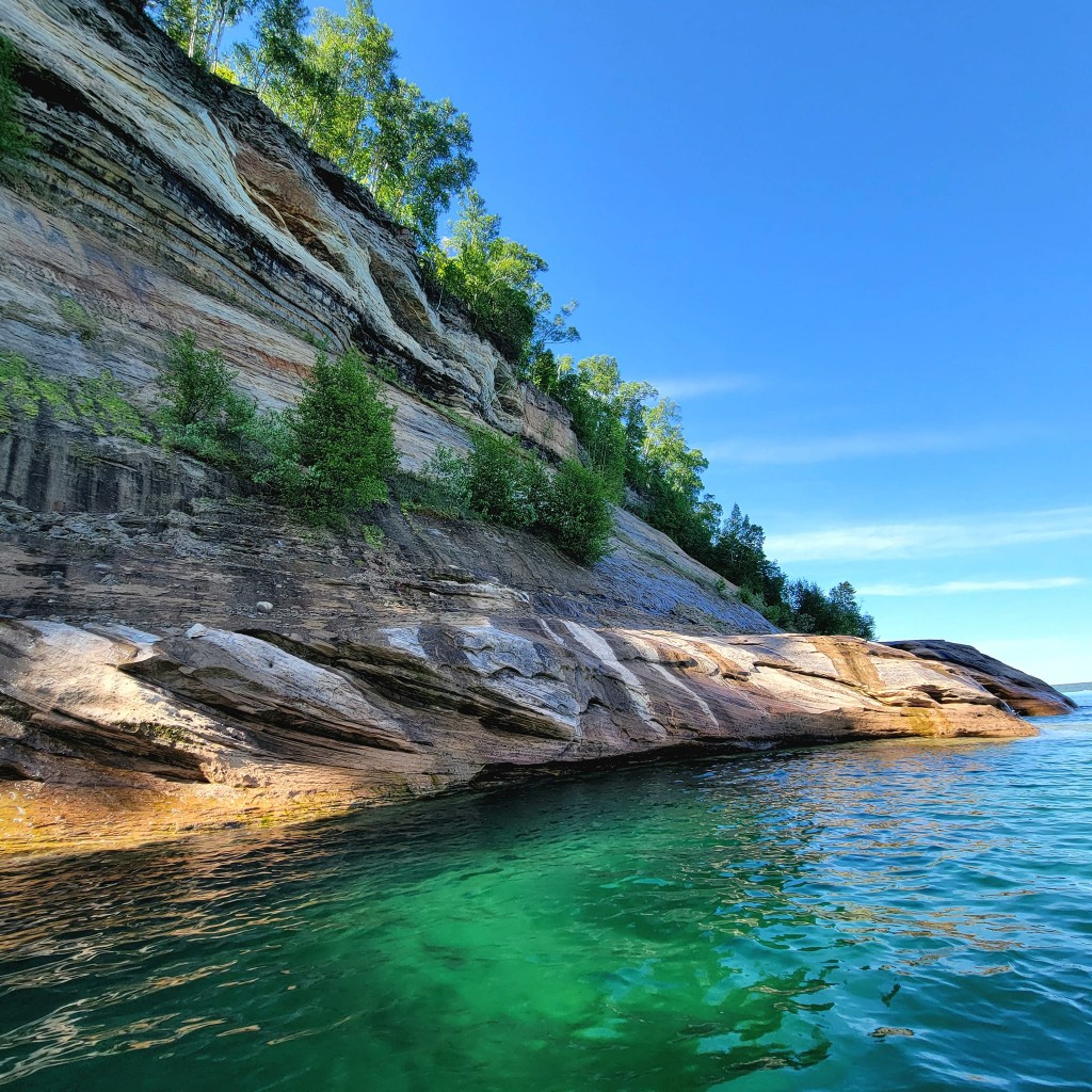 COVER PHOTO Pictured Rocks Kayak Trip 2022 Munising Michigan