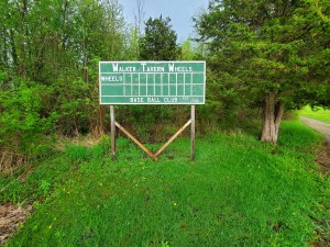 Cambridge Junction Historic State Park Old Baseball Scoreboard Michigan