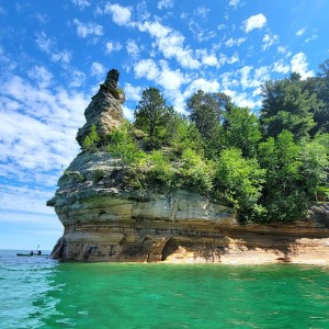 Cover Photo Miners Castle Pictured Rocks Kayak Trip 2022