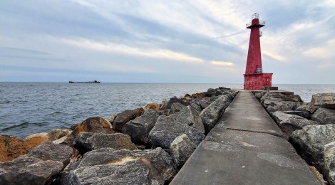 Muskegon South Breakwater Light: Rusty Lake Michigan Beacon Will Soon Be Repaired