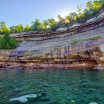 Pictured Rocks Kayak Adventure 2022 Sandstone Cliffs