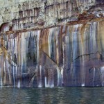 Pictured Rocks Kayak Trip 2022 Close Up Cliffs