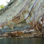Pictured Rocks Kayak Trip 2022 Lake Superior Size Comparison Tall Cliffs