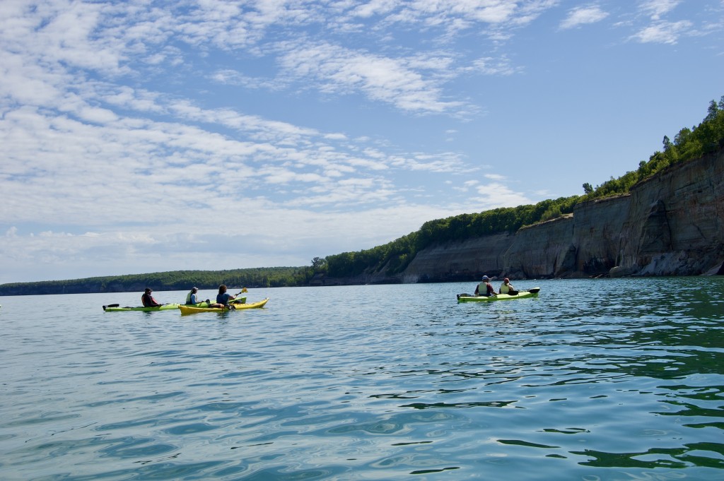 Pictured Rocks Kayak Trip 2022 Munising Michigan