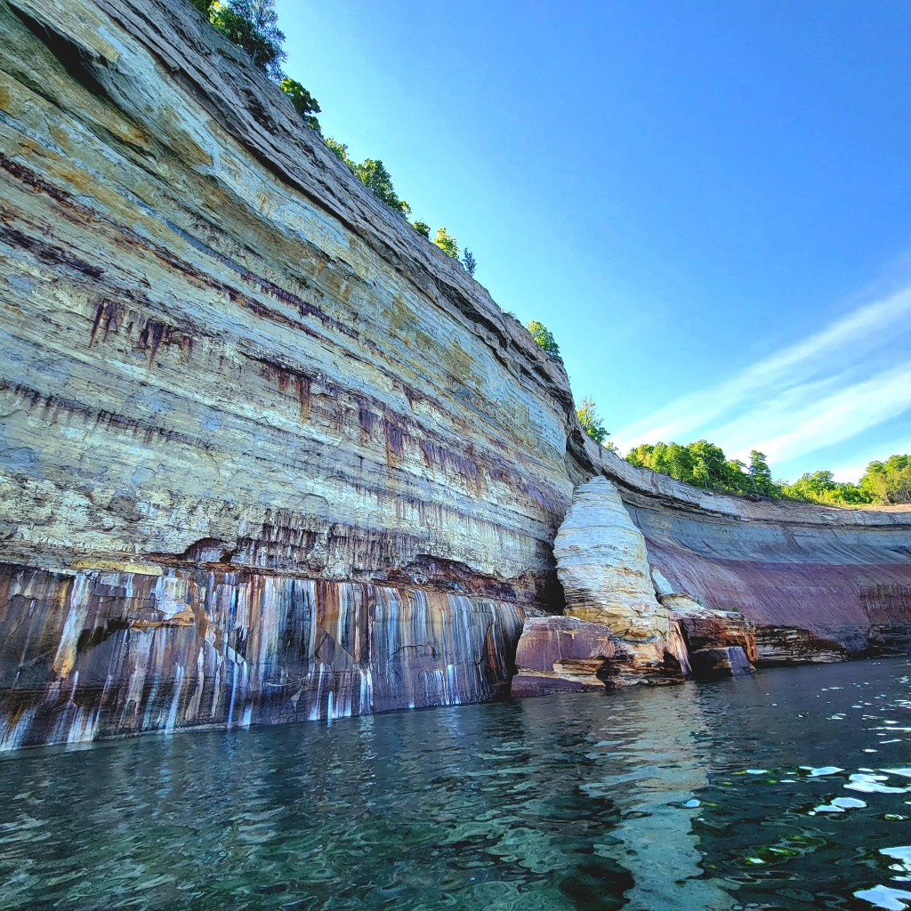 Pictured Rocks Kayak Trip 2022 Painted Cove Lake Superior