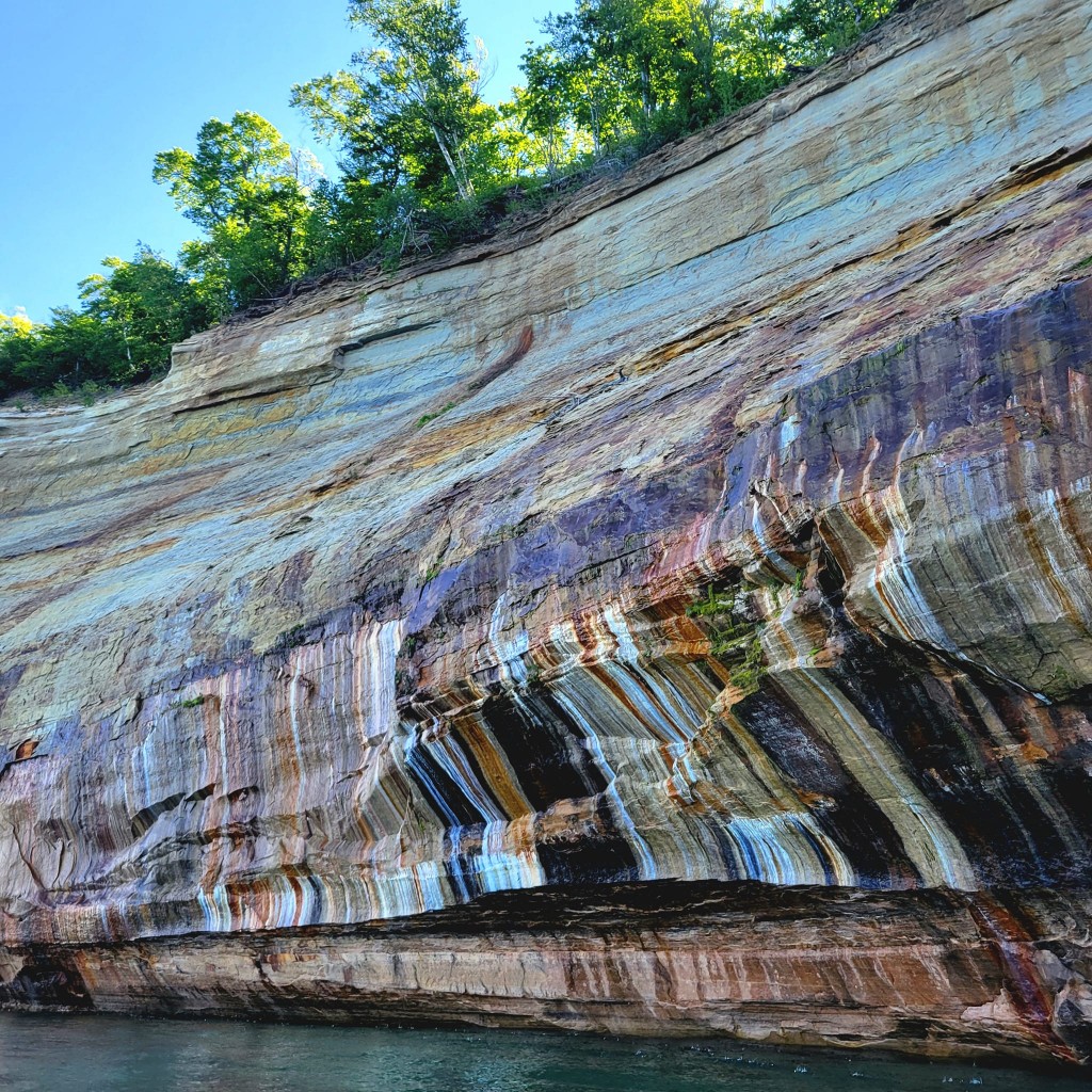 Pictured Rocks Kayak Trip 2022 Painted Cove Lake Superior Summer