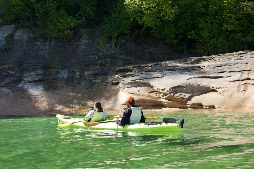 Pictured Rocks Kayak Trip 2022 Rocky Shoreline