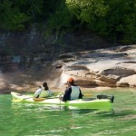 Pictured Rocks Kayak Trip 2022 Rocky Shoreline