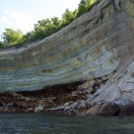 Pictured Rocks Kayak Trip 2022 Sandstone Cliffs Rockfall Lake Superior