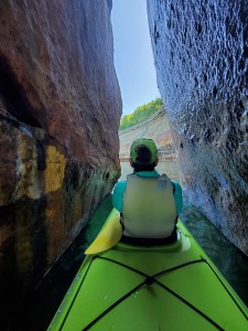 Pictured Rocks Kayak Trip 2022 Sliding Between Rocks Lake Superior