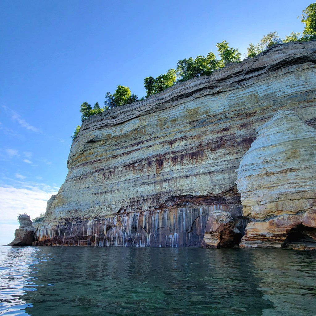 Pictured Rocks Kayak Trip 2022 amazing Views