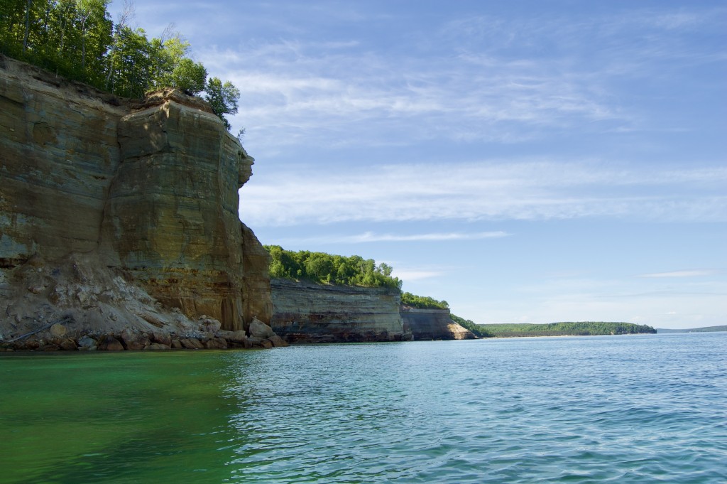 Pictured Rocks Kayaking 2022 Cliff Rows Lake Superior