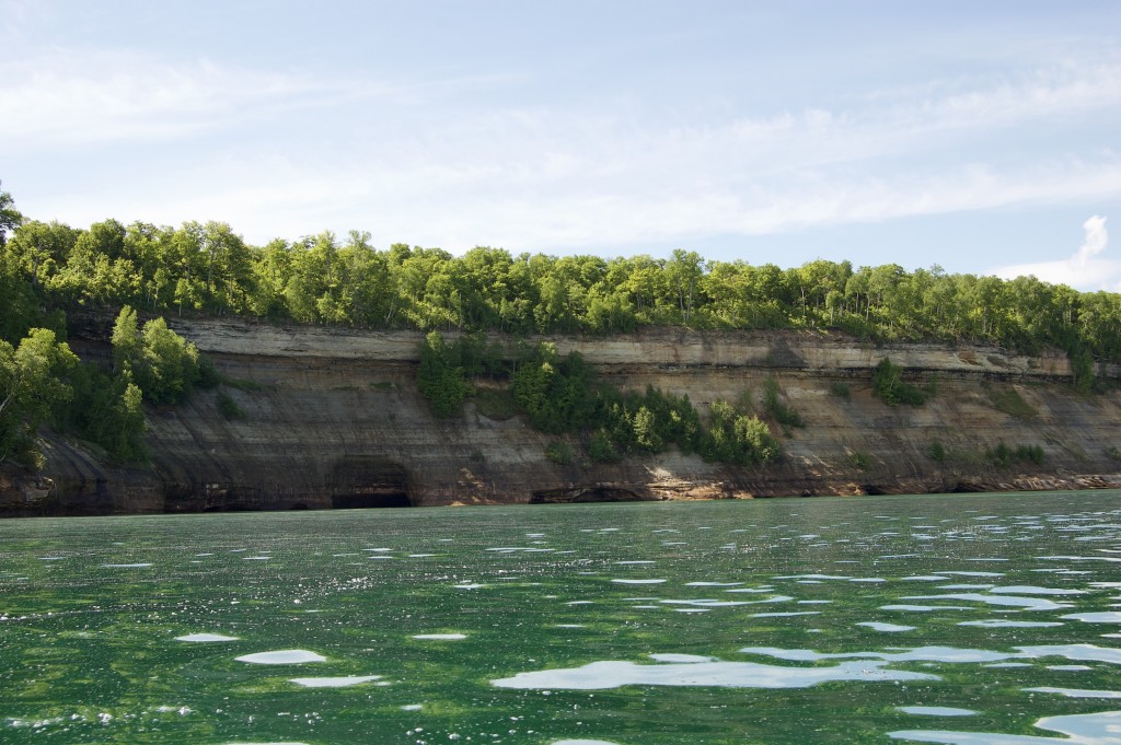 Pictured Rocks National Lakeshore Cliffs Kayak Trip 2022