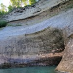 Pictured Rocks National Lakeshore Kayak Trip Small sea Cave 2022