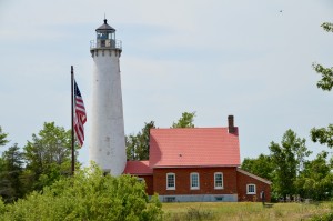 Tawas Point Lighthouse Michigan ARPa Funding Tower Repairs