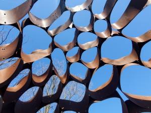 Enspire Sculpture Traverse City Michigan Photo