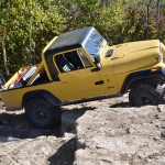 Drummond Island 2022 Jeep Scrambler Tabitha Marblehead Climb