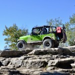 Drummond Island 2022 Marblehead Jeep Pose