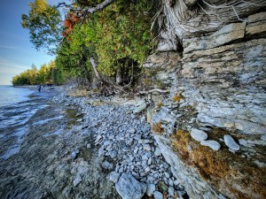 Drummond Island Fossil Ledges Michigan