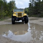 Drummond island 2022 Jeep Scrambler Reflection