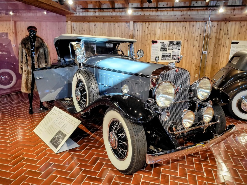 Gilmore Car museum 1930 Cadillac Roadster
