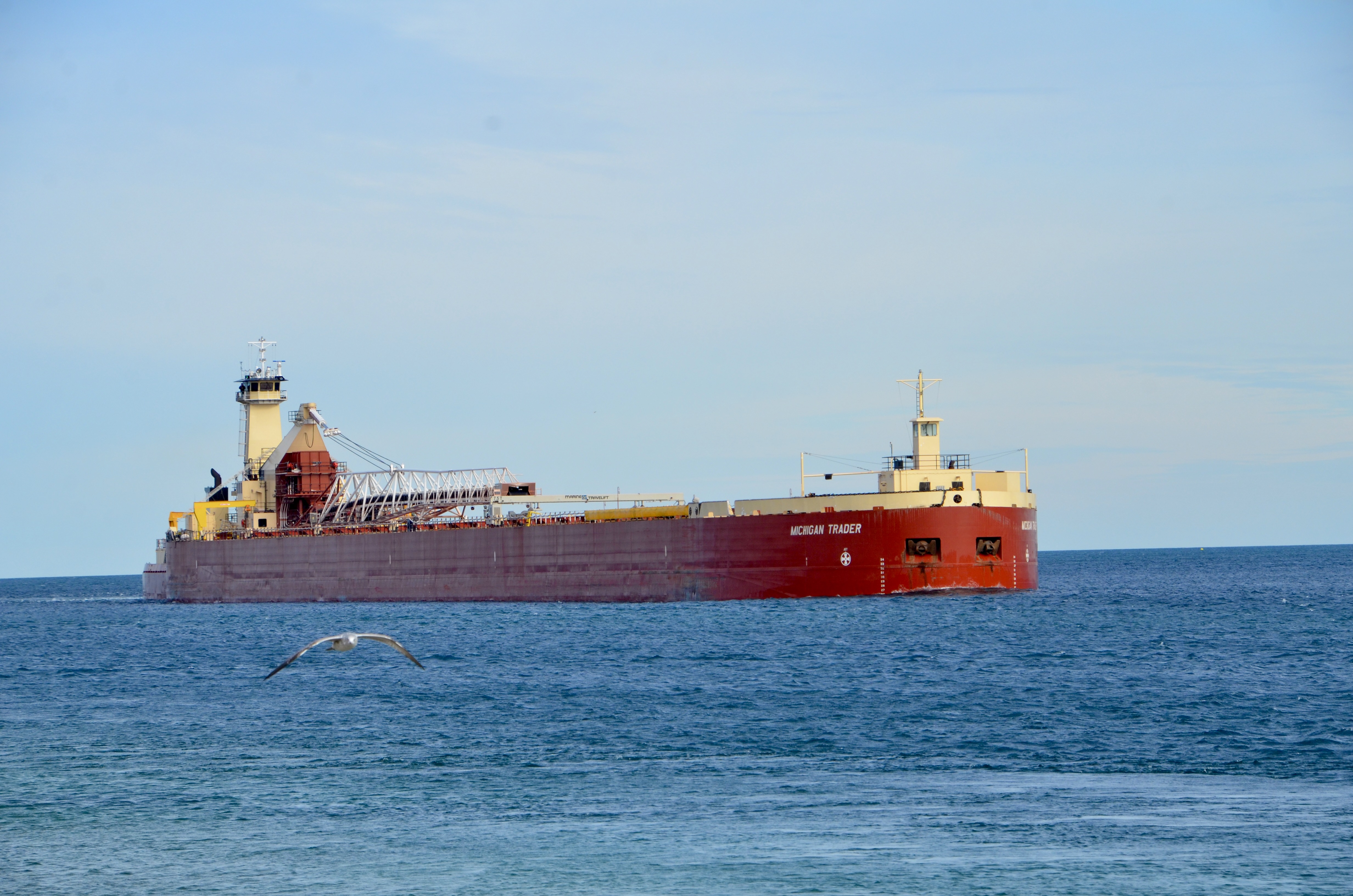 Michigan Trader passing through Port Huron, November