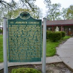 Saint Joseph Shrine Church Michigan Historical Marker