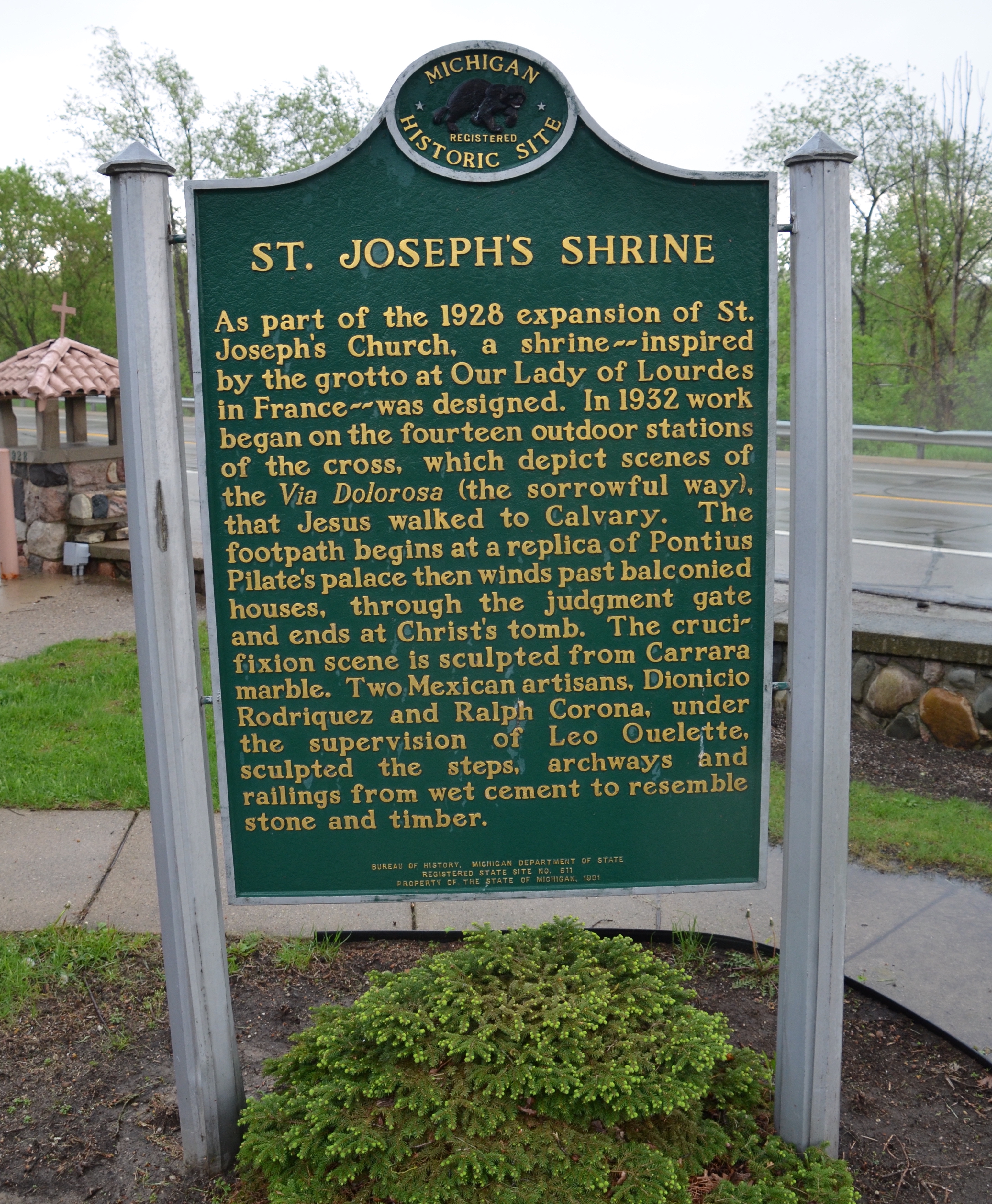 Saint Joseph Shrine Michigan History