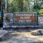 Fisherman's Island State Park Sign