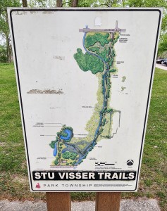 Stu Visser Trails Holland Michigan Map