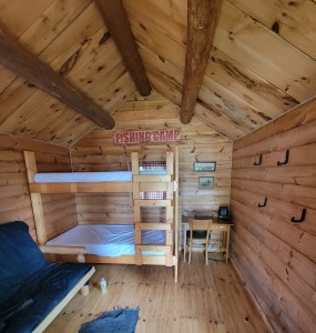 Betise River Campsite Interior Cabin