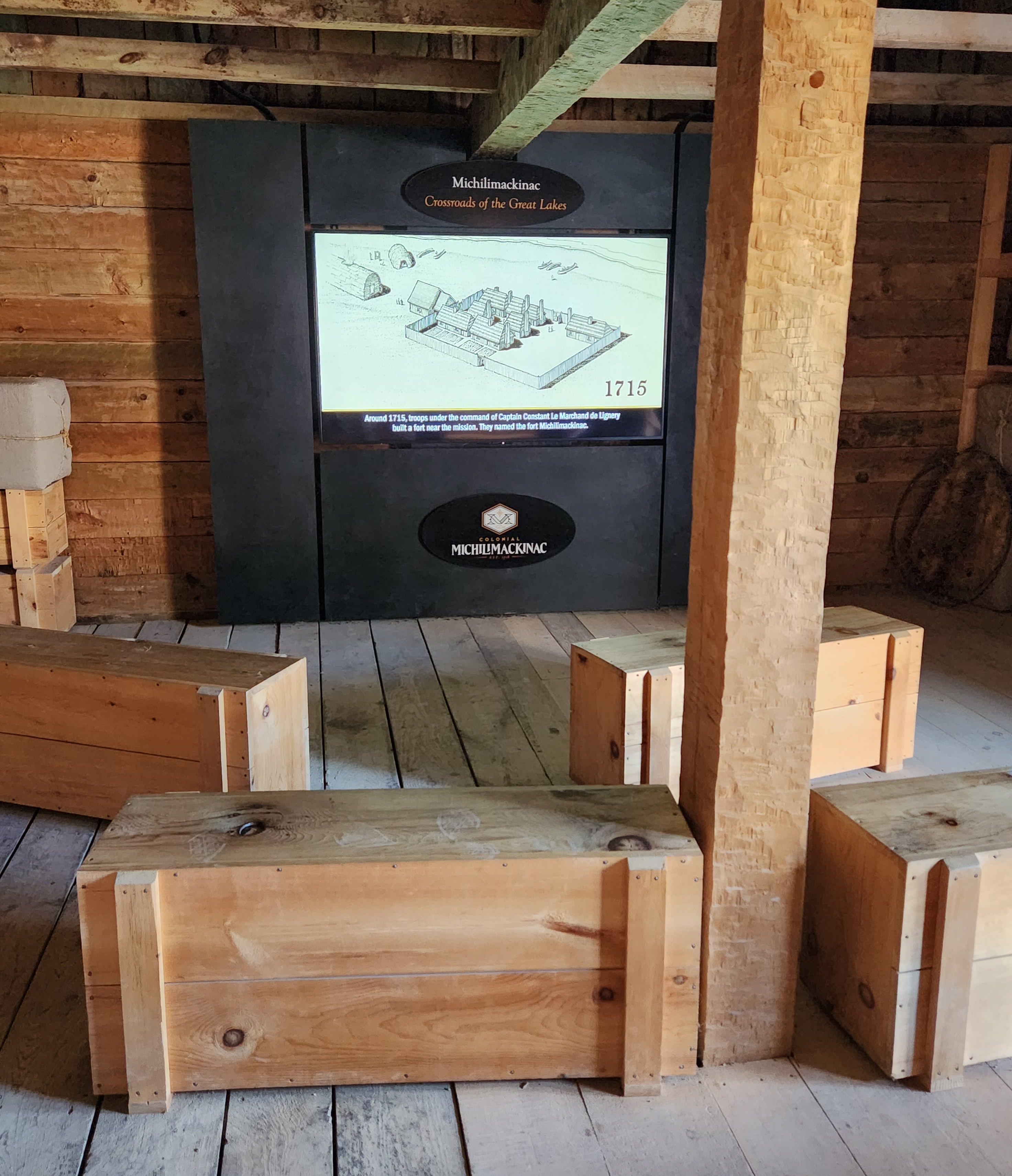 Colonial Michilimackinac Fort Video Mackinaw