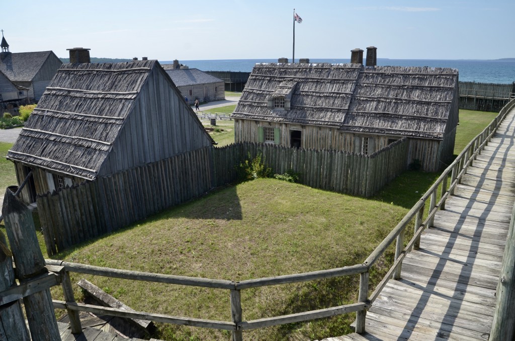 Colonial Michilimackinac Fort View Mackinaw City
