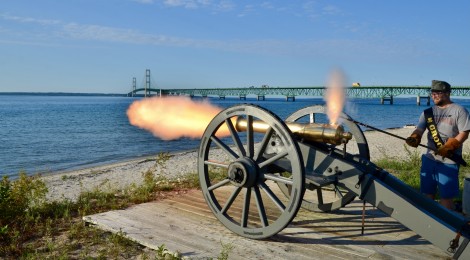 Guns Across The Straits: An Amazing Experience At Colonial Michilimackinac