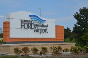Best Small Airport Gerald R Ford International Sign