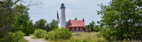 Michigan Lighthouse Guide and Map: Iosco County Lighthouses