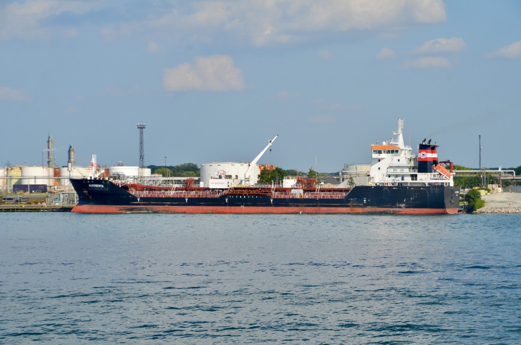 Algoberta seen from Port Huron, MI - July