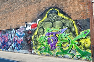 Detroit Street Art Hulk