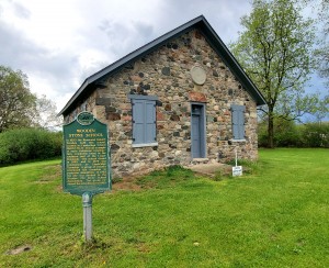 Wooden Stone School Michigan Onsted