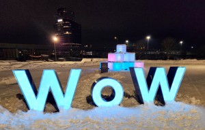 World of Winter 2024 WOW Selfie Spot 555 Monroe Grand Rapids