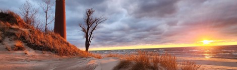 Michigan Lighthouse Guide and Map: Oceana County Lighthouses