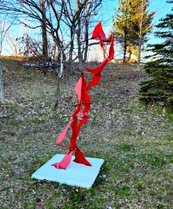 Grand Haven Liner Park Sculpture Red 1