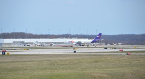GRR Airport Viewing Park FedEx Shipping Terminal